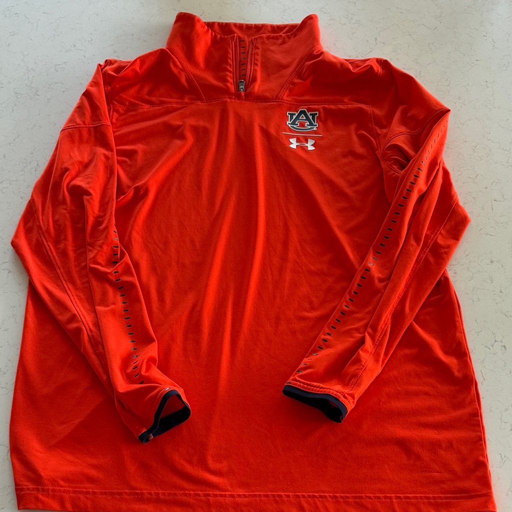 Under Armour Pullover Auburn Sz Xl